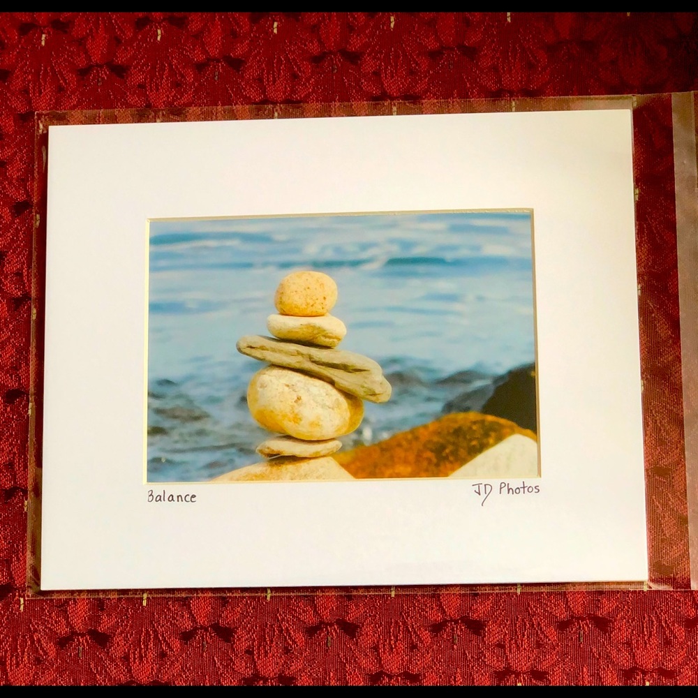 Matted Digital Picture called “Balance”